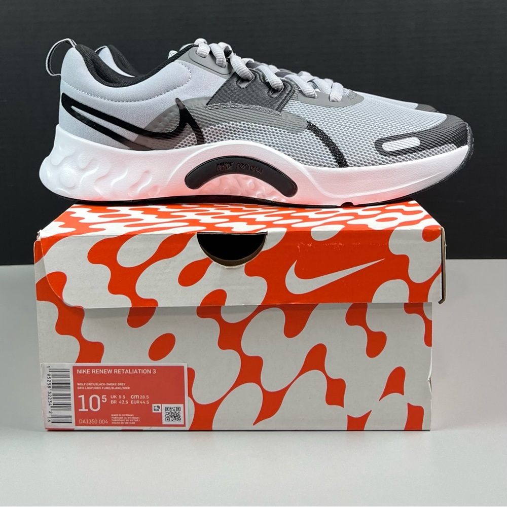 Nike Renew Retaliation TR 3 Training Shoe Grey White DA1350-004